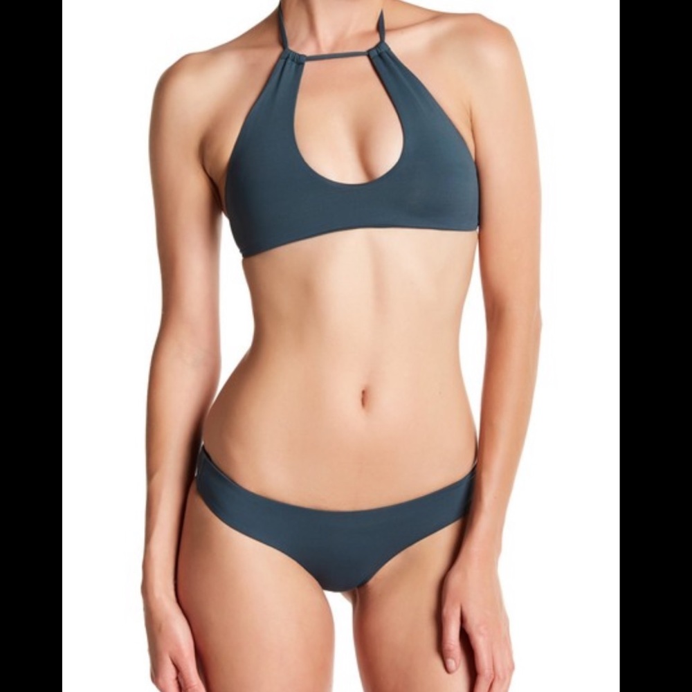 Bettinis bikini with halter top & cheeky bottoms